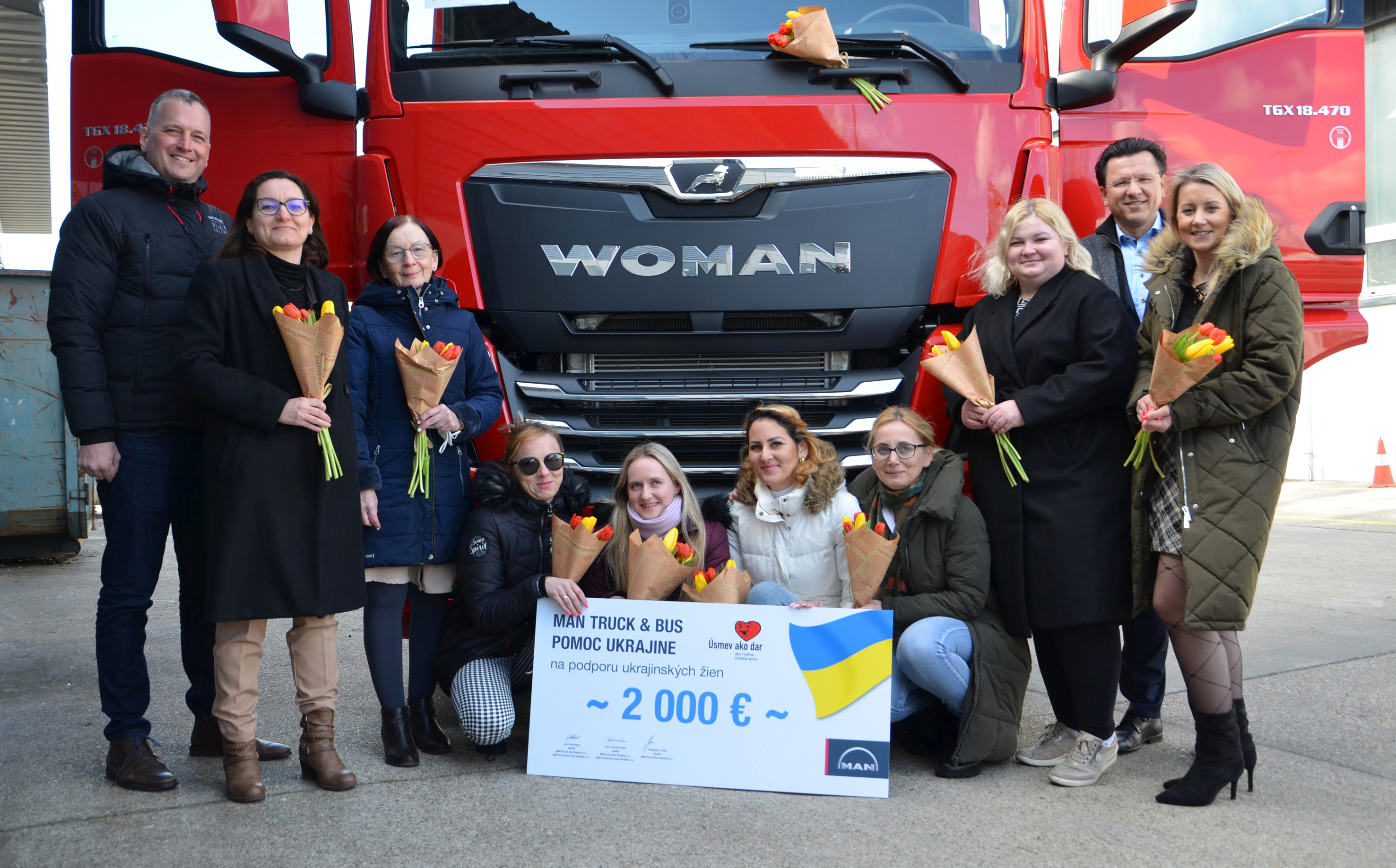 MORÁLNA AJ FINANČNÁ POMOC UKRAJINSKÝM ŽENÁM