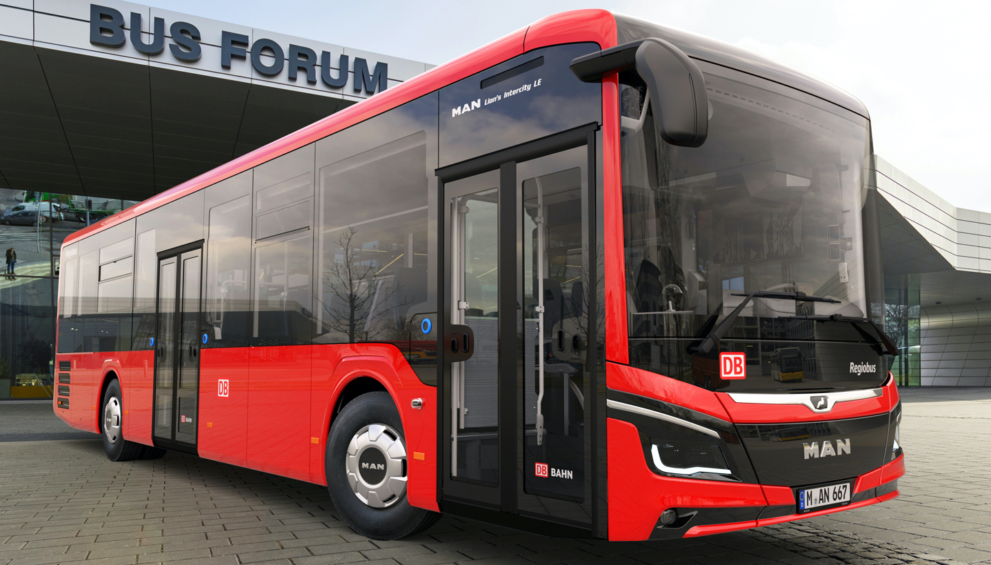 Významný kontrakt pre MAN Truck & Bus: Deutsche Bahn si objednal okolo 940 autobusov