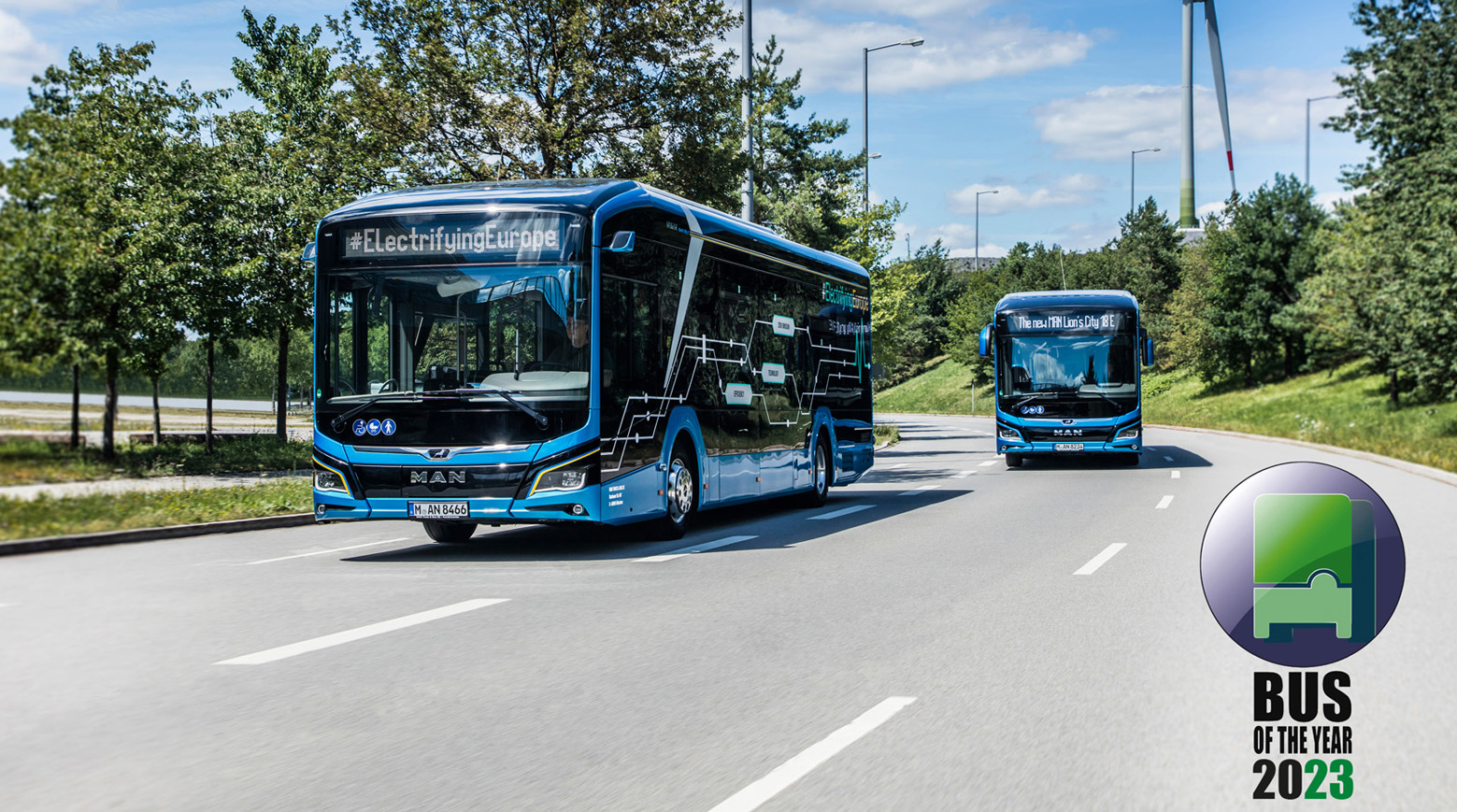 Korunovaný za najlepší autobus: MAN Lion’s City E je „Bus of the Year 2023“